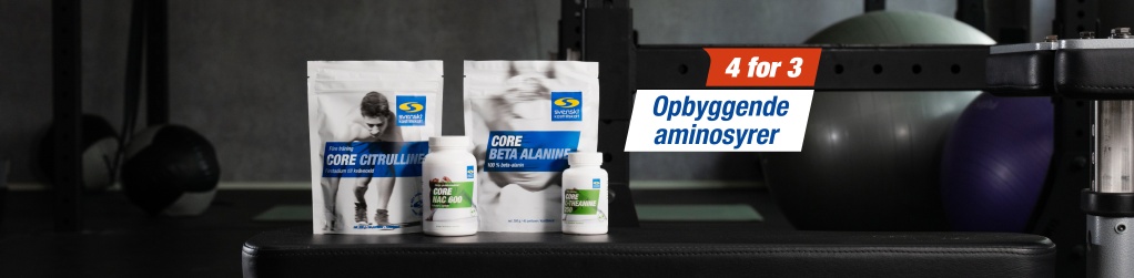 Udvalgte aminosyrer - 4 for 3